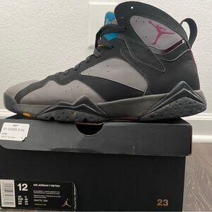 AIR JORDAN RETRO 7 BORDEAUX/ black bordeaux light graphite midnight fog/ size 12